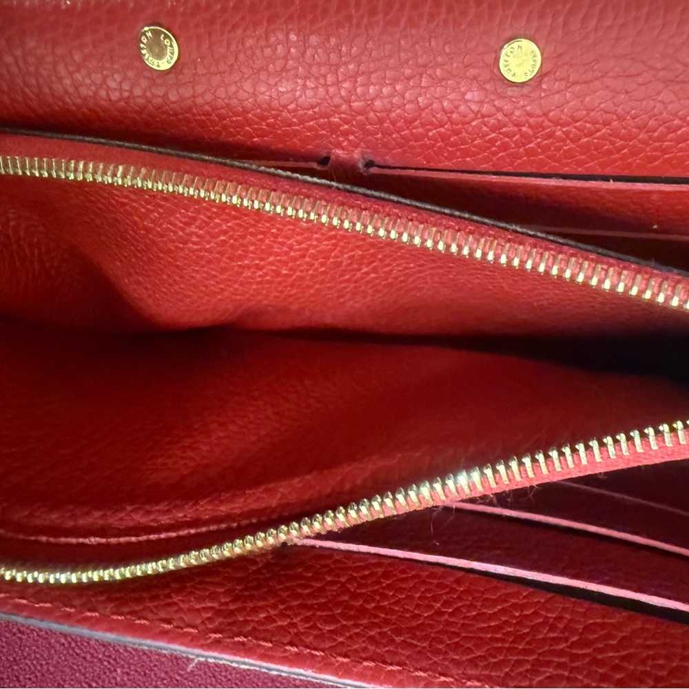 Louis Vuitton Authenticated Pallas Monogram and Red Wallet - Picture 14 of 16